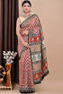Traditional Hand Block Print Chanderi Silk Saree (CHSAR32)